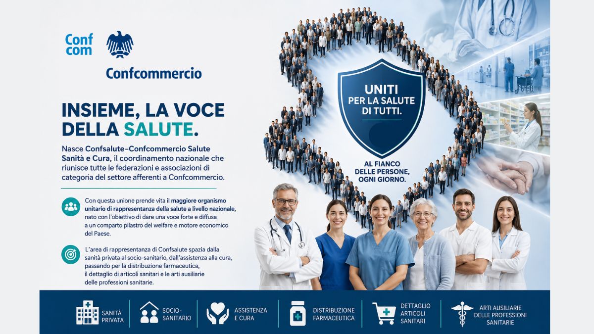 Nasce Confsalute-Confcommercio: Michele Vietti alla guida del nuovo gigante della sanità privata.