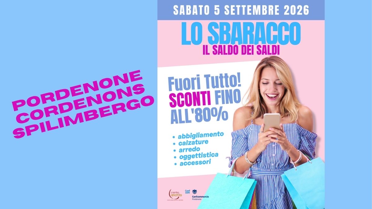 Sbaracco, sabato 5 settembre il commercio torna protagonista!