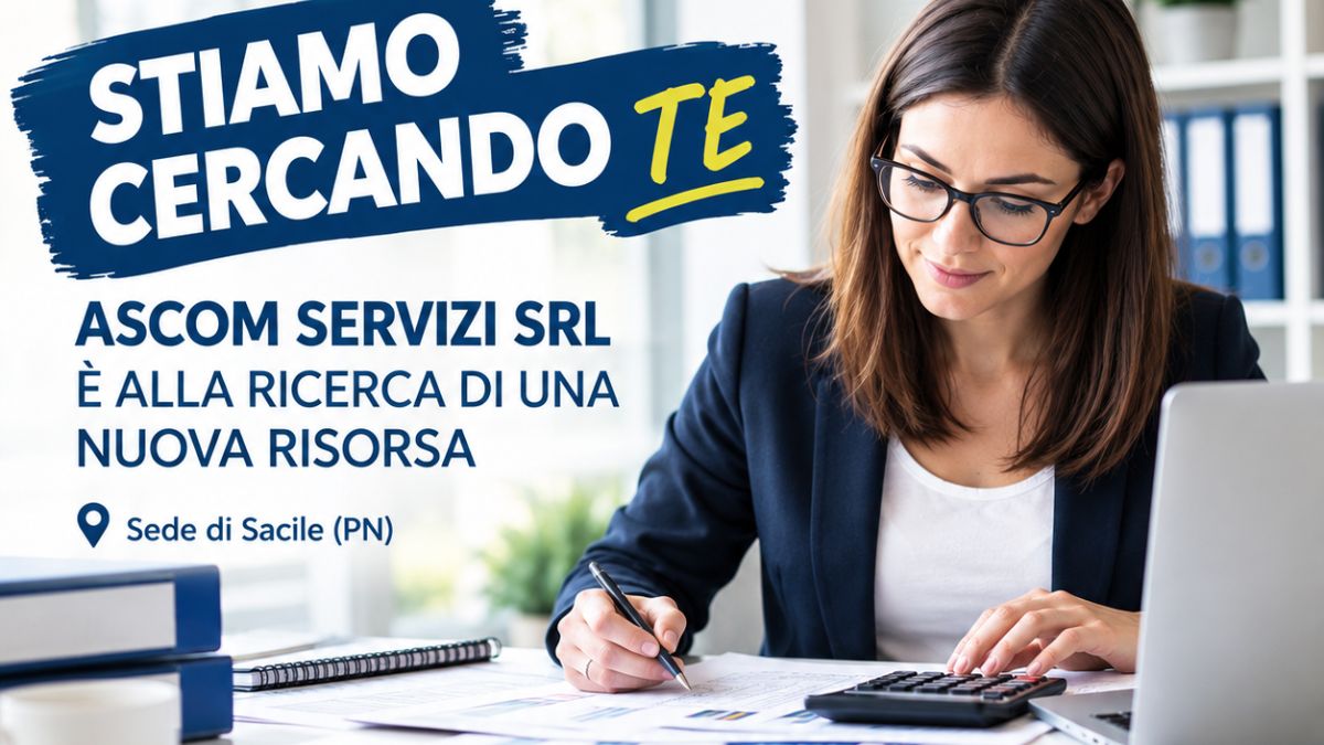 ASCOM SERVIZI srl è alla ricerca di una nuova risorsa