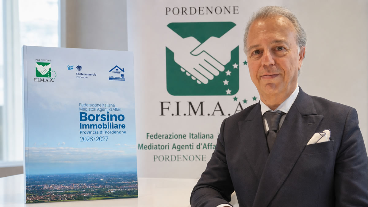 Presentata la 32ª edizione del Borsino Immobiliare di Pordenone