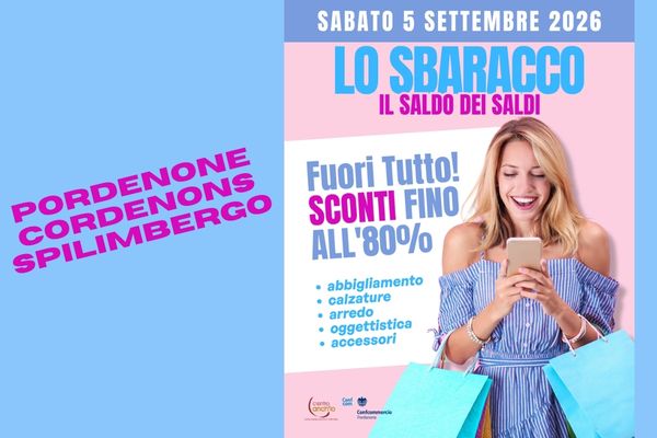 Sbaracco, sabato 5 settembre il commercio torna protagonista!