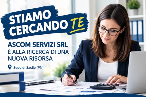 ASCOM SERVIZI srl è alla ricerca di una nuova risorsa