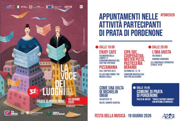 L'Estate nel Distretto si accende: a Prata di Pordenone esplode la Festa della Musica!