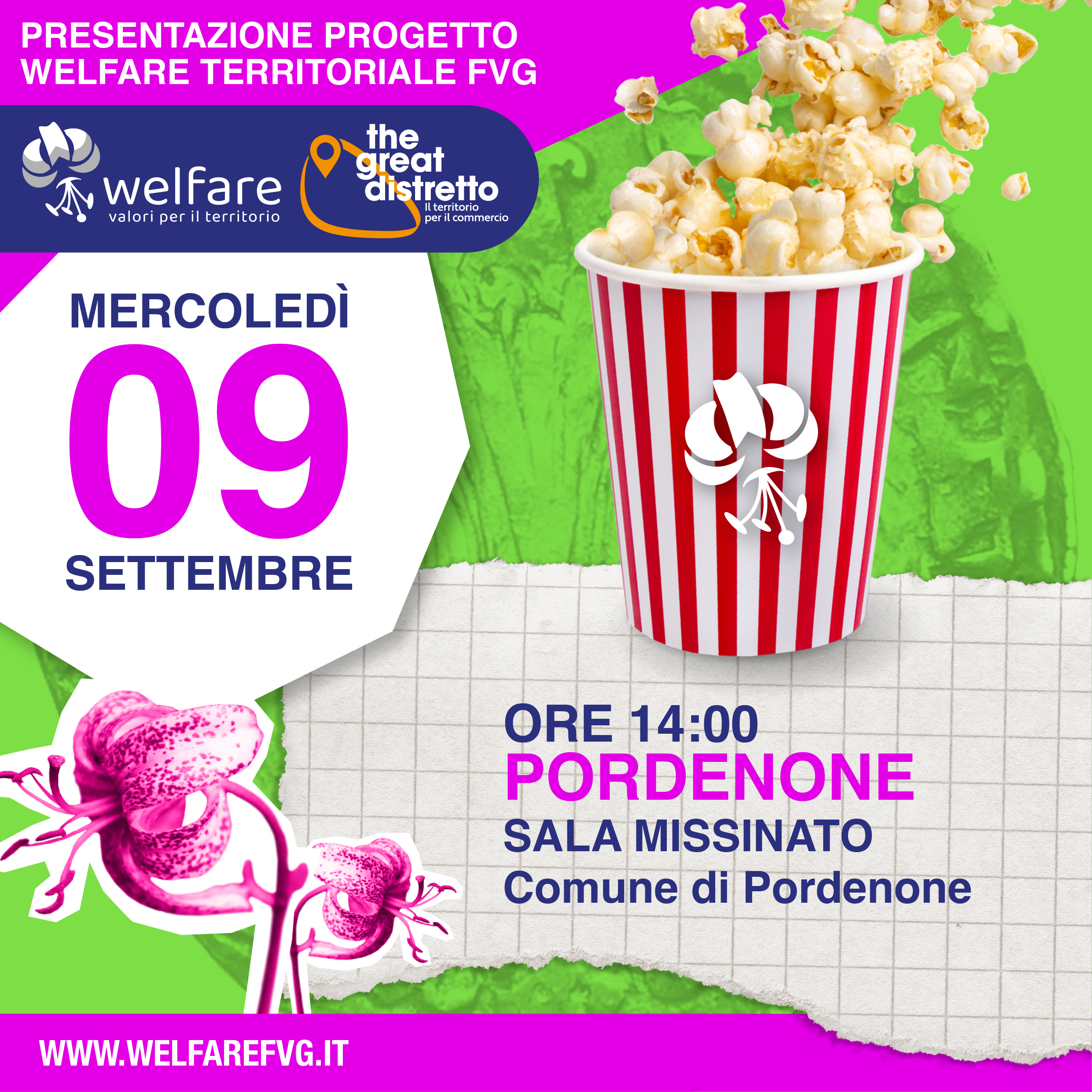 Welfare Territoriale FVG arriva nel "Great Distretto": nuove opportunità e clienti per i negozi locali.
